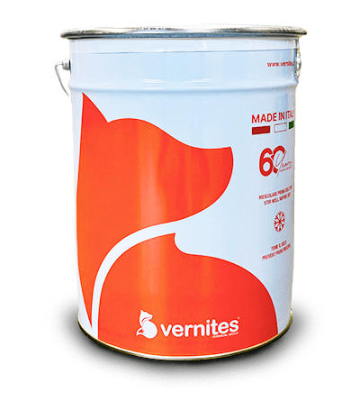 A Vernites paint tin